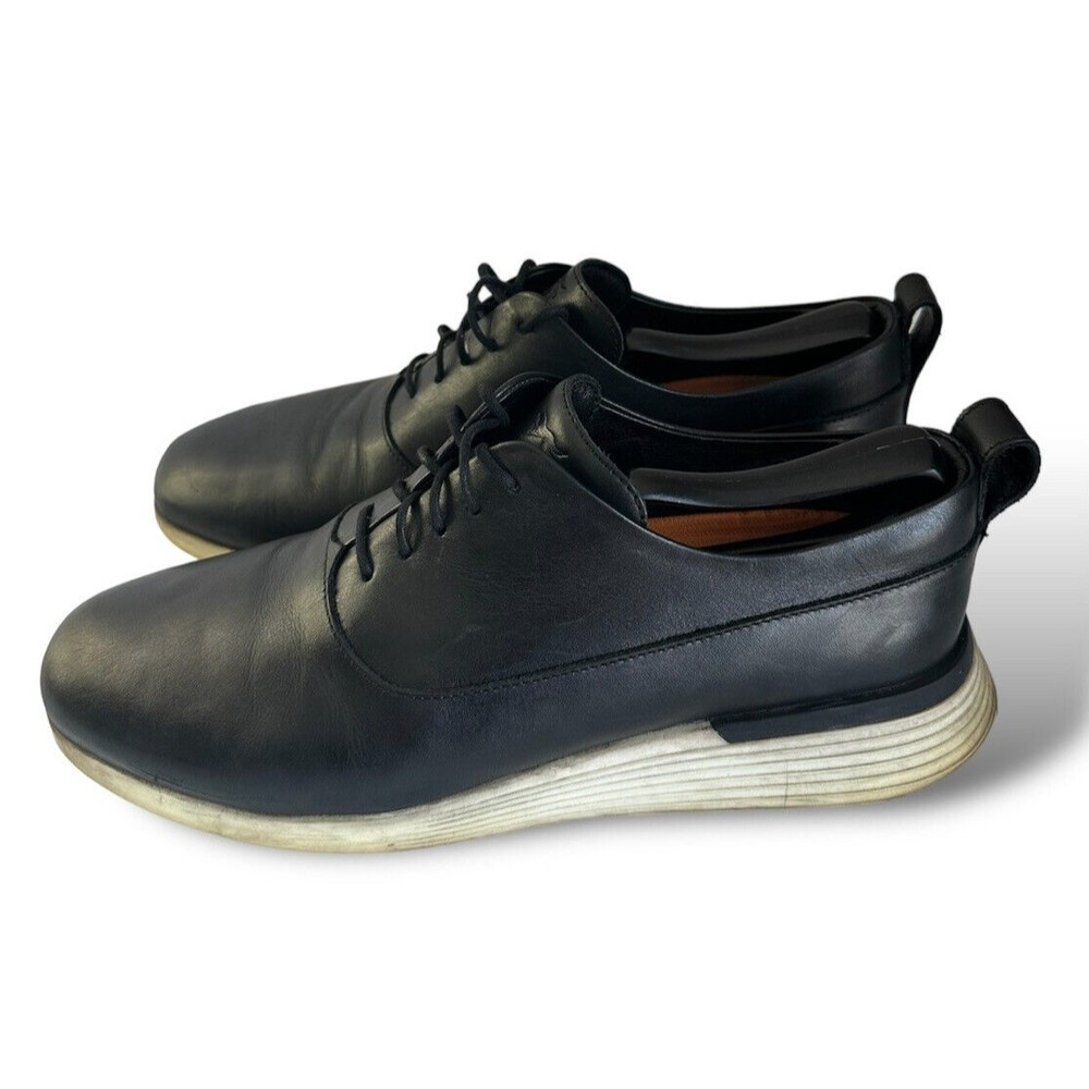 Wolf and Shepherd Crossover Longwing Mens Size 8.5M Shoes Black Calfskin Leather